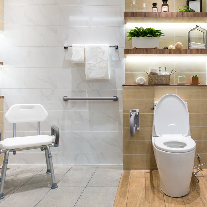 Bathroom Design ideas for Elderly & Disabled - Quality Bathroom Renovations Providing  bathroom design and renovations for Sydney Suburbs in NSW Australia