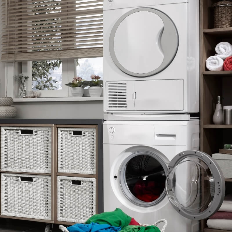 laundry design ideas basket storage in laundry renovations sydney