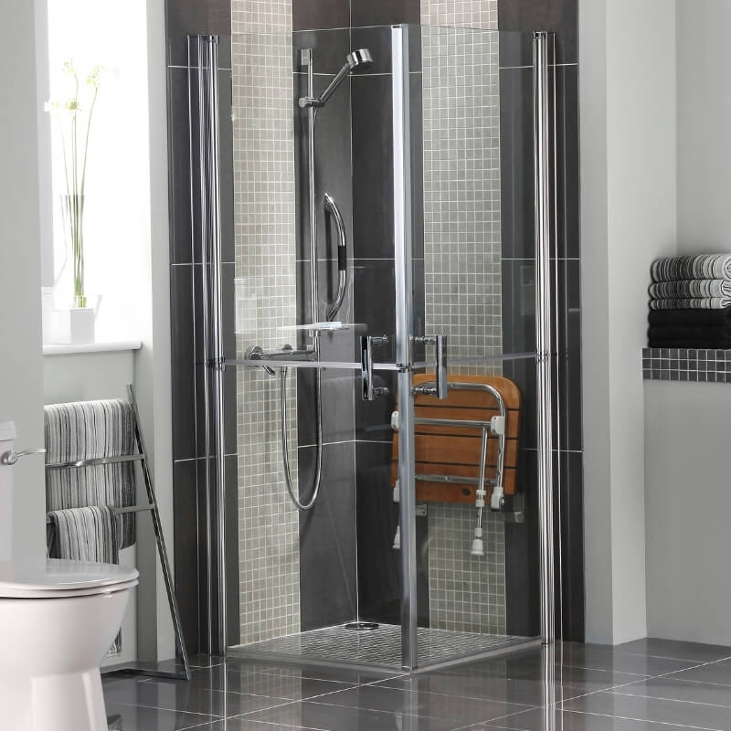 shower seat bathroom design ideas for elderly and disabled